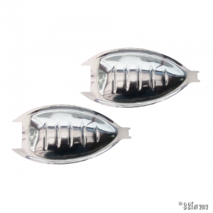 Door latch guard, as pair