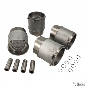 Piston and cilinder kit (4pcs) AA performance