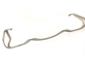 Black clips, valve cover, each, original