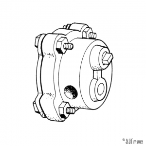 Oil pump with stock style 8 mm bolts