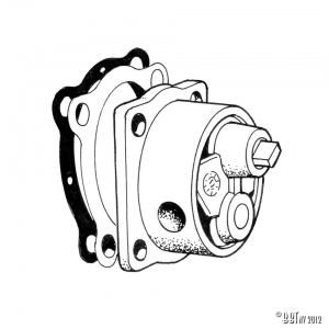 Standard aluminium oil pump
