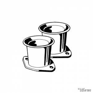 Velocity stacks IDF 56 mm as pair