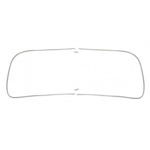 Window moulding for windshield 'Deluxe' (Alu trim)