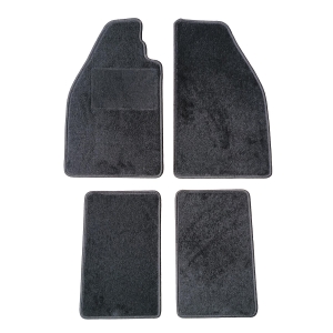 Floor mat set, black