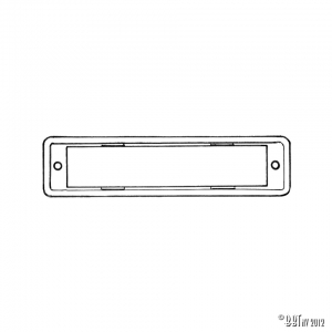 License light rubber, each