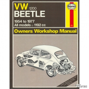 VW Beetle Manual 1200 English J.H. Haynes