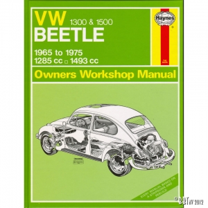VW 1300 & 1500 Beetle Manual English J.H. Haynes